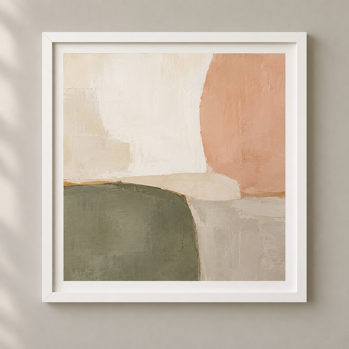Quadro personalizado com arte abstrata